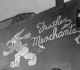 Nose art for Feather Merchants / Yardbird