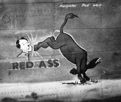 Nose art for Red Ass