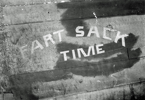 Nose art for Fart Sack Time / Little Orphan Annie II
