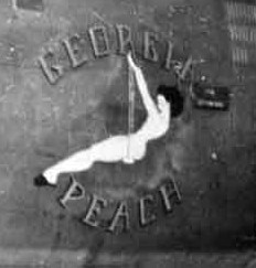 Nose art for Georgia Peach