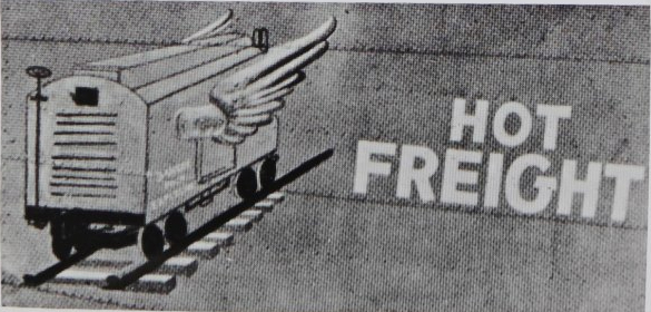 Nose art for Hot Freight