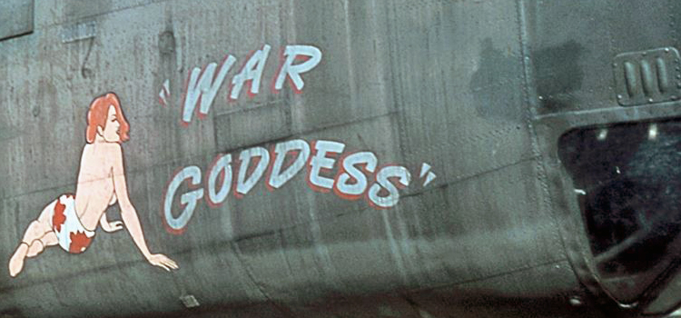 War Goddess photograph