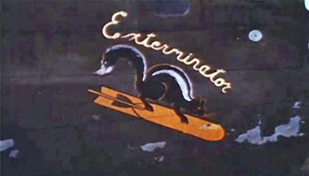 Nose art for Exterminator