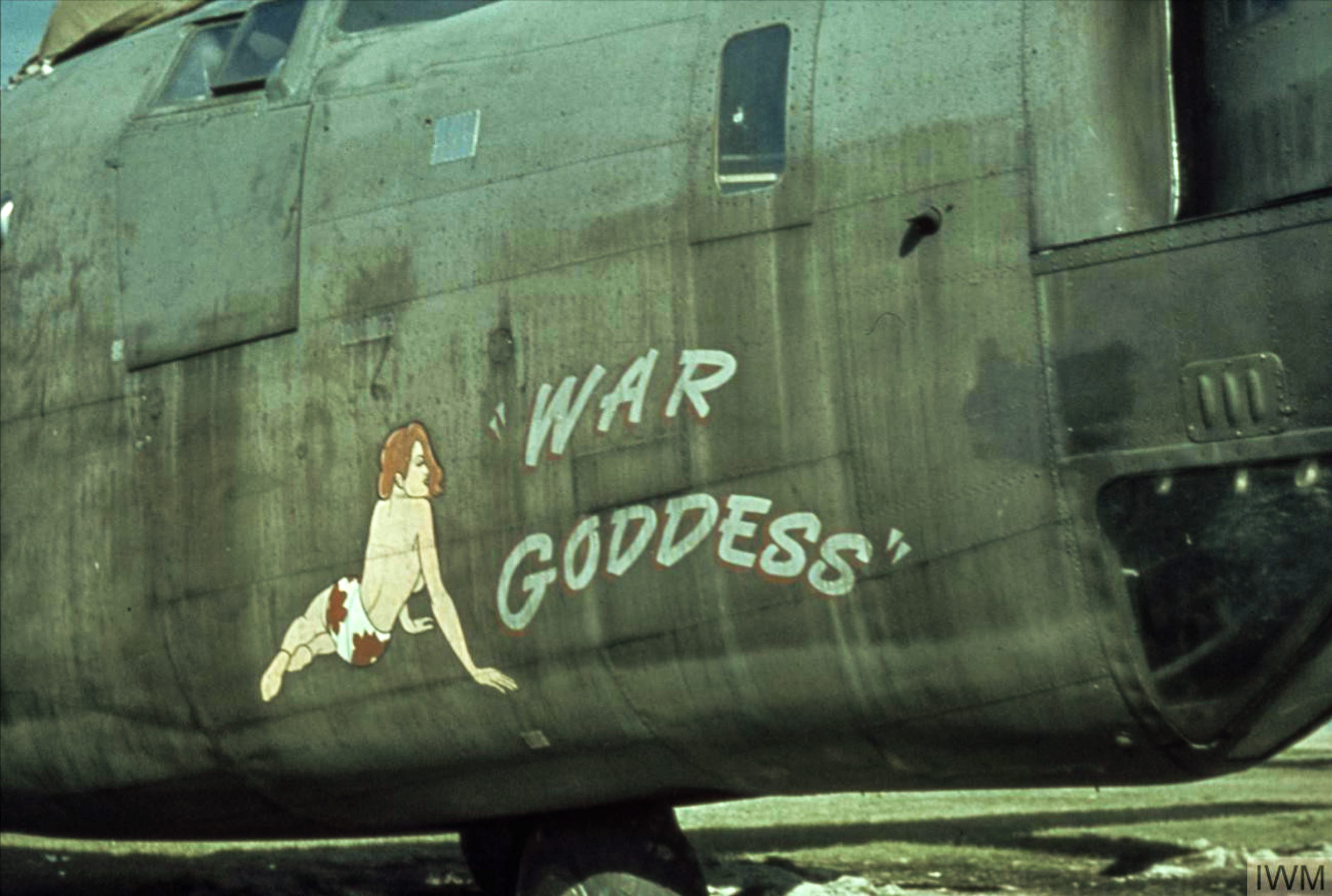 War Goddess photograph