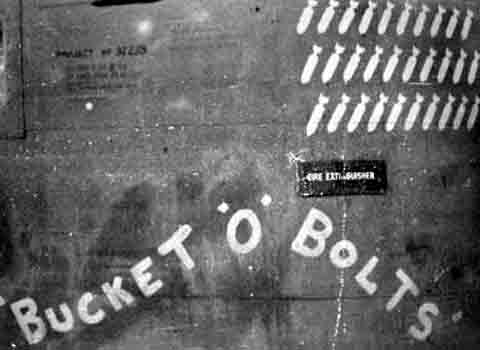 Nose art for Bucket 'o' Bolts