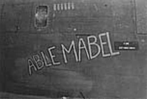 Nose art for Able Mabel