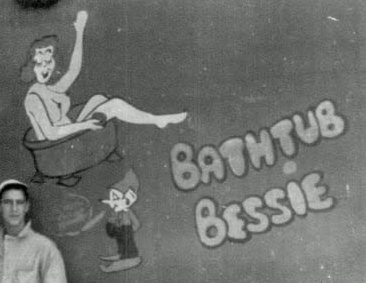 Nose art for Bathtub Bessie