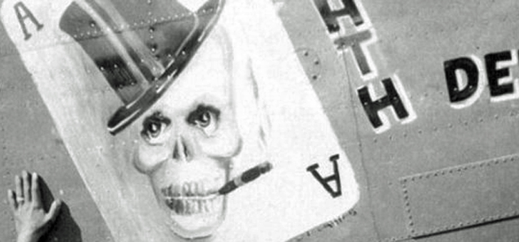 Nose art for Death Dealer