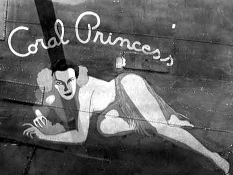 Nose art for Coral Princess