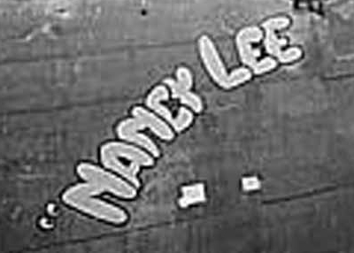 Nose art for Nancy Lee