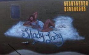 Nose art for Shady Lady