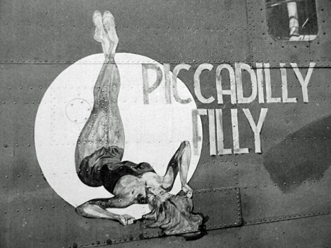 Nose art for Picadilly Filly