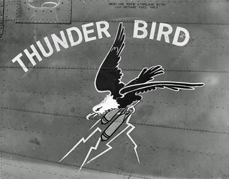 Nose art for Thunder Bird