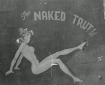 Nose art for Honkey Tonk Gal / Naked Truth, The