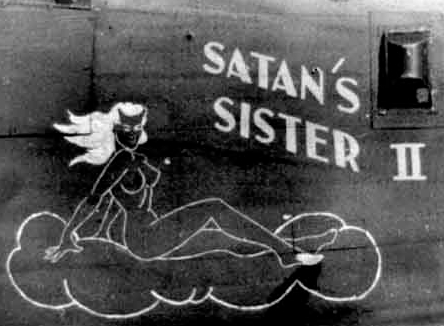 Nose art for Satan's Sister II