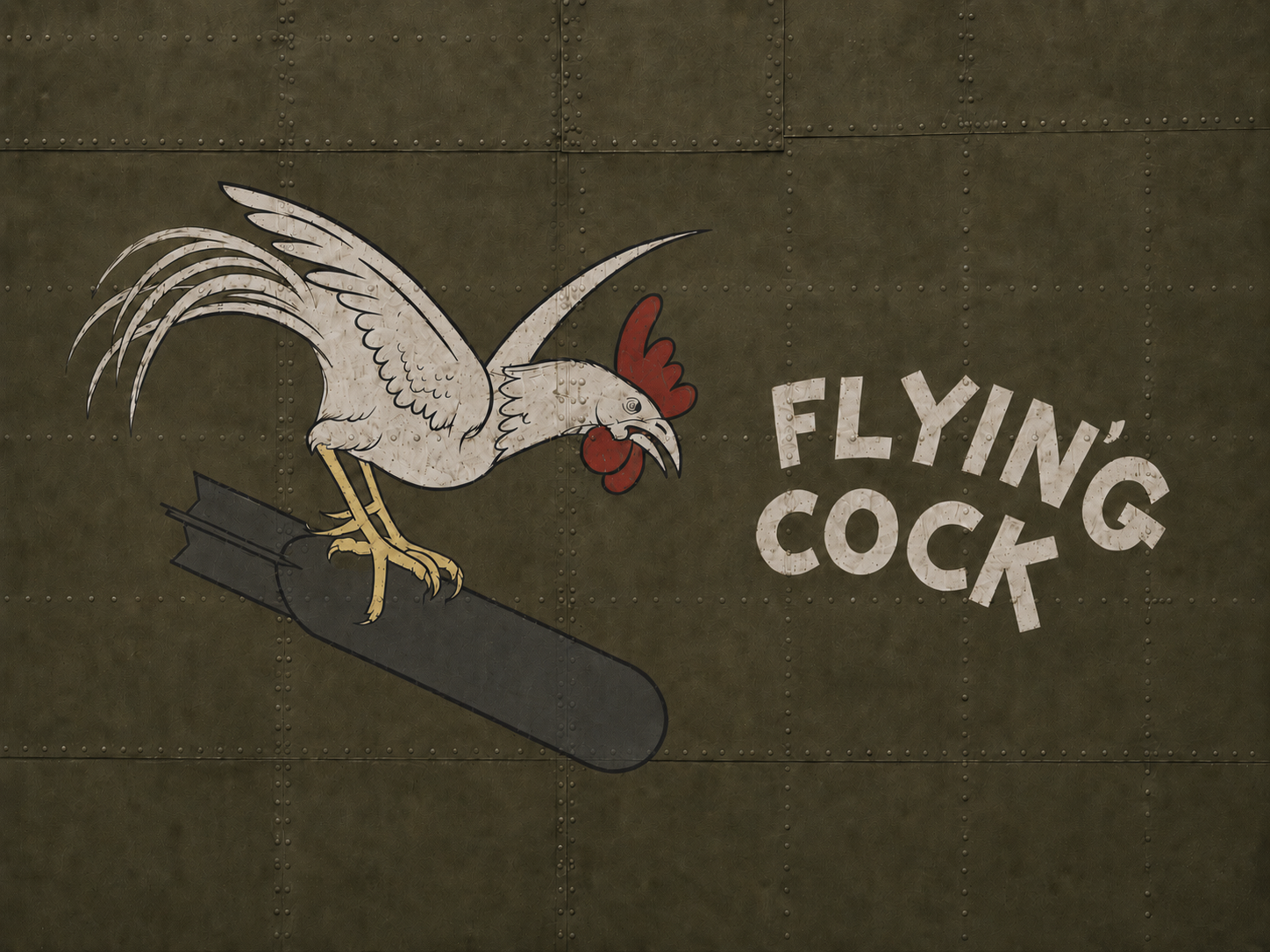 Nose art for Flying Cock / Doodle Bug