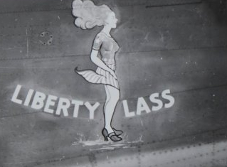 Nose art for Liberty Lass