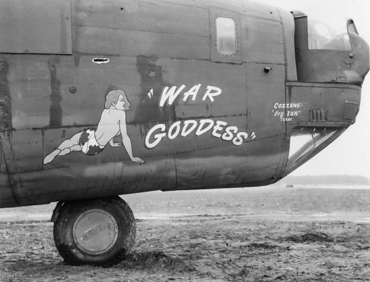 Nose art for War Goddess